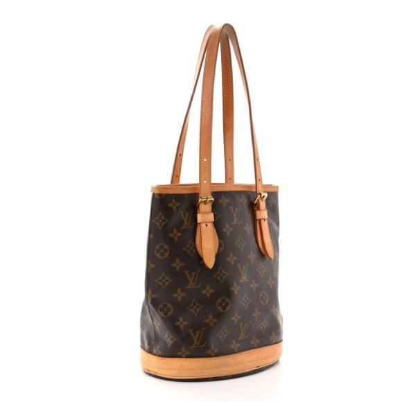 Louis Vuitton Monogram Petit Bucket 23 Bag - Picture 2 of 13